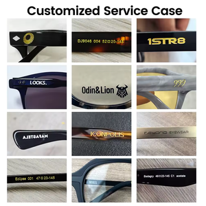 Monturas de <span class=keywords><strong>Gafas</strong></span> Ligeras de Estilo Vintage con Protección Anti Luz Azul para Uso con Receta Unisex - OEM/ODM Disponible - Product Image 5