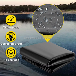 Geomembrana de granja de peces Geomembrana compuesta Hdpe Precio de fábrica Geomembranas agrícolas para piscicultura - Product Image 3