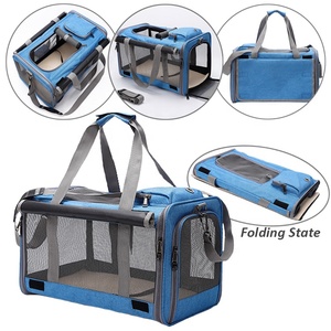 Caisse de transport pour Animal de compagnie, cadre en acier pliable, amovible, Portable, de voyage, pour chat et chien, résiste à l'eau - Product Image 2