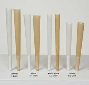 Papiers à rouler pré-roulés bruns non blanchis de marque 109 avec embout en papier, boîte en vrac de 1000 pièces par étui - Product Image 6