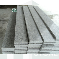 Carrelage d'escalier en pierre de granit gris G602 chinois bon marché