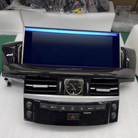 Actualización de Navegación GPS CarPlay con Android 13 de 12.3 pulgadas, Reproductor Multimedia para Auto, para Lexus LX570 2008-2015, Actualización al 2022