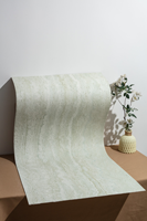 Panneau de placage en pierre souple effet marbre travertin, texture naturelle, feuille de pierre douce pour fond de télévision, hall, commerce, usage domestique