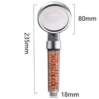 Pommeau de Douche Filtrant Économiseur d'Eau avec Vitamine C pour SPA, Buse de Douche pour Salle de Bain
