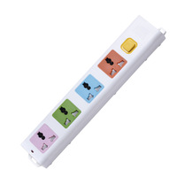 Multiprise multifonction 10A AC 220-250V, rallonge multiprise, adaptateur de prise UK/EU, usage domestique