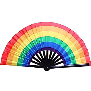 थोक प्रचार 33 सेमी कस्टम लोगो पारंपरिक संगीत एंजेल बड़े फोल्डिंग क्लॉक हैंड प्रशंसकों ने पार्टी कार्यक्रमों के त्योहारों को नृत्य - Product Image 3