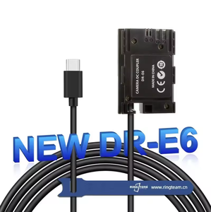 佳能5RC BMPCC 6k黑魔法微型电影摄像机监视器LP-E6 <span class=keywords><strong>DR</strong></span>-E6 DRE6全解码DC耦合器<span class=keywords><strong>DR</strong></span>-E6 - Product Image 6