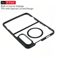 Étui de téléphone robuste avec protection 360° et design antichoc magnétique pour iPhone Duo