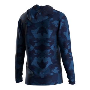 Camiseta de Pesca con Capucha de Secado Rápido y Protección UV para Hombre, Sublimada con Diseño de Peces - Product Image 4