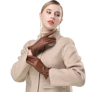 Kulanyane Supplier For World Well Known Brands Accept Custom Color Winter Lady Leather Gloves In Germany