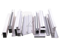 Matériau de construction Revêtement en poudre blanc articles en extrusion Fenêtre coulissante Profilé de fenêtre et de porte en aluminium en Gambie
