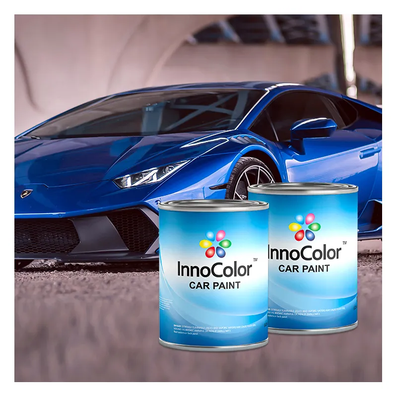 Innocolor Cat Pelapis Mobil Akrilik Chip Warna Kustom Pabrikan Profesional Automotriz