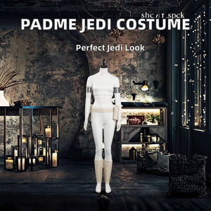 Costume da Cosplay di Padme Amidala per Halloween, Abito da Principessa Jedi DISN-006 - Product Image 3