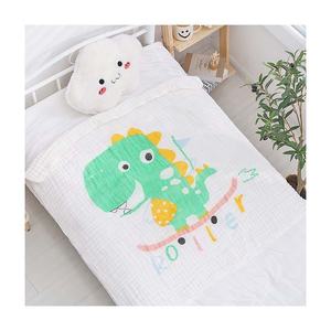 Couverture de réception d'hôpital en mousseline 9 plis 6 couches moelleux personnalisé ensembles de couvre-<span class=keywords><strong>lit</strong></span> doux pour bébé pour nouveau-nés literie pour enfants - Product Image 1