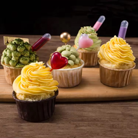 Pipettes en plastique jetables transparentes de 4 ml, de qualité alimentaire, en forme de pentagramme, pour le remplissage de confiture, le pressage de jus, la décoration de pâtisserie et l'assaisonnement en pâtisserie
