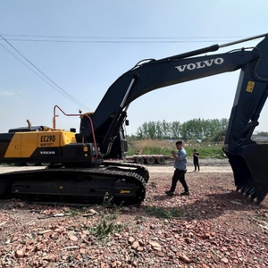 Excavatrice hydraulique sur chenilles Volvo EC290 d'occasion, 29 tonnes, modèle EC220 EC240 EC250, très demandée pour travaux d'ingénierie - Product Image 1