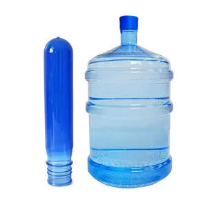 Preformas de botella de 5 galones con cuello de 55mm, preformas de plástico para soplar botellas de agua de PET 20ltr, precio de fabricante