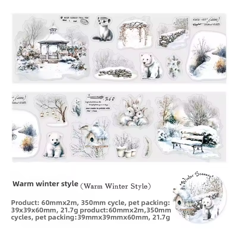 D Warm Winter Style white