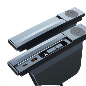 Nuova Stazione di Ricarica Wireless 3-in-1 per <span class=keywords><strong>Tesla</strong></span> <span class=keywords><strong>Model</strong></span> Y/3, Dock per Controllo Centrale Auto, Ricarica Wireless per Apple Watch - Product Image 1
