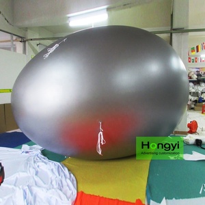 Grande Decorazione per Feste, Palla <span class=keywords><strong>a</strong></span> Specchio Gonfiabile Argento Brillante per Eventi e Pubblicità - Product Image 2