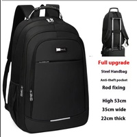 Sac à dos pour ordinateur portable en polyester imperméable pour hommes sac pour ordinateur de voyage scolaire personnalisé vente en gros de sac à livres sac pour ordinateur portable pour l'université