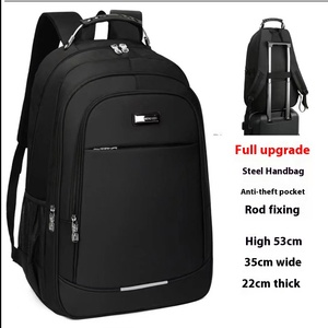 Người Đàn Ông Của Không Thấm Nước Polyester Máy Tính Xách Tay Ba Lô Tùy Chỉnh Trường Du Lịch Túi Máy Tính Bán Buôn Cuốn Sách Túi Máy Tính Xách Tay Túi Cho Đại Học - Product Image 3