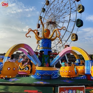Suministro de Fábrica: Atracción de Carnaval Octopus con Amplia Compatibilidad de Edades, Optimiza la Utilización de Activos para Atracciones Comerciales Versátiles - Product Image 3