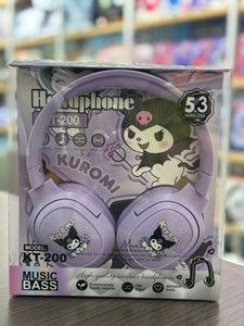 Vendita all'ingrosso di fabbrica di nuove cuffie KT200 con motivo a cartoni animati per bambini e studenti Kuroi - Product Image 2