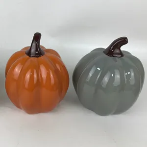 Wholesale Harvest Indoor Outdoor Decor Ceramic 6'' Pumpkin