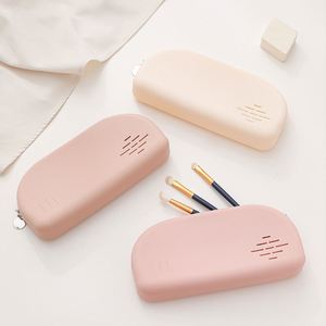 Portable Travel Waterproof Silicone <b>Makeup</b> <b>Case</b> Large-Capacity Cosmetic Bag With Zipper Pouch Beauty - Product Image 3