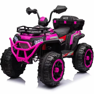 Fernbedienung Allrad-Elektro-Offroad-Spielzeug auto für Kinder LED-Leuchten Drive & Ride-On-Spielzeug für Mädchen - Product Image 1