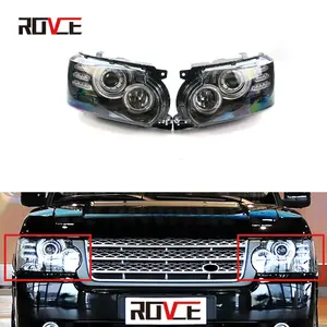 Высококачественные светодиодные передние фары ROVCE в сборе для Range Rover VOGUE 2010 L322 LR010819 LR010825