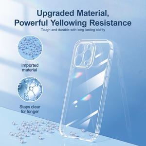 JOYROOM Housse de protection antichoc en TPU souple et transparent pour téléphone portable <span class=keywords><strong>Iphone14</strong></span> <span class=keywords><strong>Pro</strong></span> Plus Max - Product Image 2