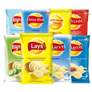 Chips de pommes de terre saines et croustillantes, saveur originale, citron vert et <span class=keywords><strong>concombre</strong></span>, certifiées ISO, parfaites pour les collations, coffret cadeau en sachet - Product Image 5