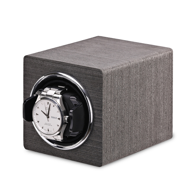 Single Watch Winder Luxury Black Single Watch Winder Watch Display Case Box
