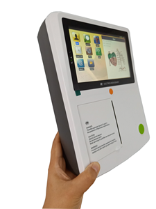 Moniteur <span class=keywords><strong>ECG</strong></span> vétérinaire six canaux 12 <span class=keywords><strong>d</strong></span>érivations pour animaux – <span class=keywords><strong>Prix</strong></span> compétitif – Idéal pour l'<span class=keywords><strong>examen</strong></span> cardiaque canin et félin - Product Image 4