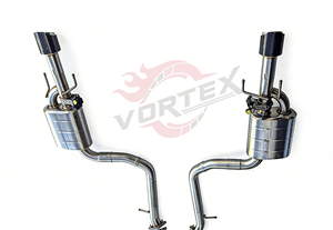 Vortex Valvetronic para escape trasero pulido a espejo para Lexus GS350 3.5L 2012-2020, acero inoxidable 304 de 1.5MM con control remoto - Product Image 3