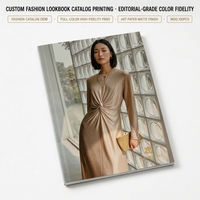 Impresión de Catálogos de Moda Personalizados, Tapa Blanda, Impresión Offset a Todo Color, Papel de Arte, Bajo MOQ, OEM, Revista, Guangdong, China