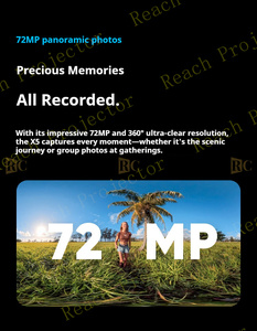 Cámara de Acción Panorámica Insta360 X5, Imagen 8K, Estabilización de Imagen, Sumergible, Cámara de Buceo, Cámara para Viajes, Vlogs, Motociclismo, Esquí - Product Image 4