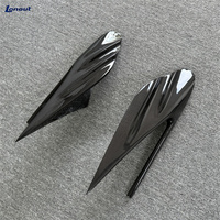 Kit décoratif de carrosserie en fibre de carbone sèche de haute qualité 3K pour Ferrari F8, style M modifié, kit décoratif léger