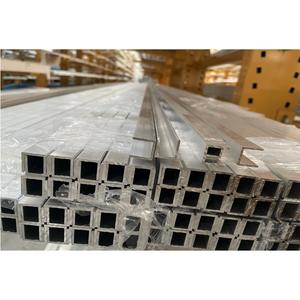 Profilo U Lega 6060 T5 Ideale Alluminio Estruso Grezzo Dimensioni 8x8x1-120x60x10mm Lunghezza 6000 mm Ideale Per Arredamento - Product Image 2