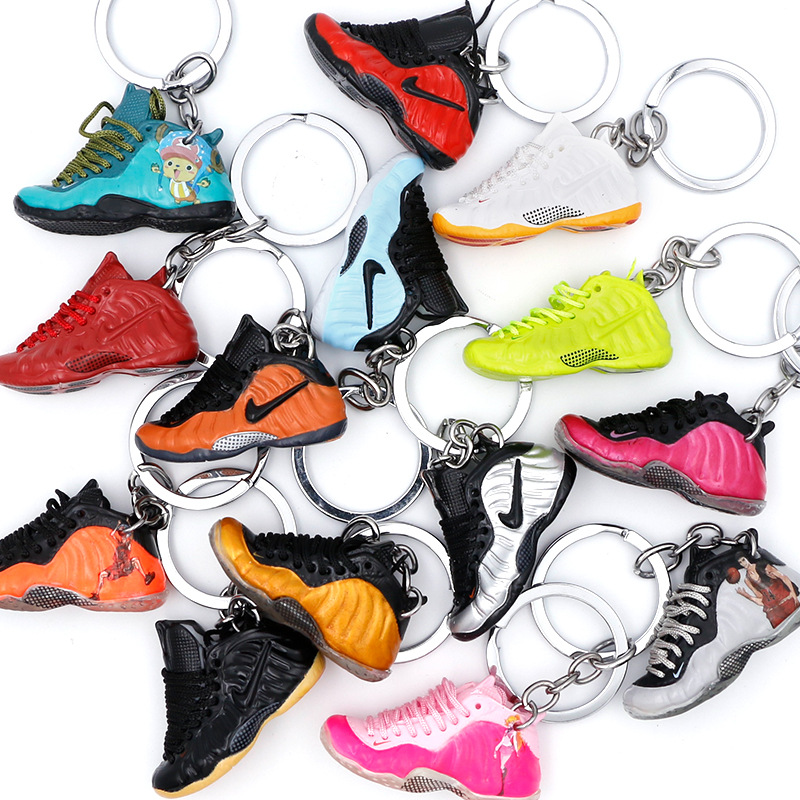 Porte-clés unique en mousse mixte.