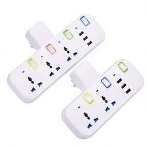 Multipresa Multifunzione Standard UK con Porte USB 13A e Cavo di Prolunga per Casa e Ufficio - Product Image 1