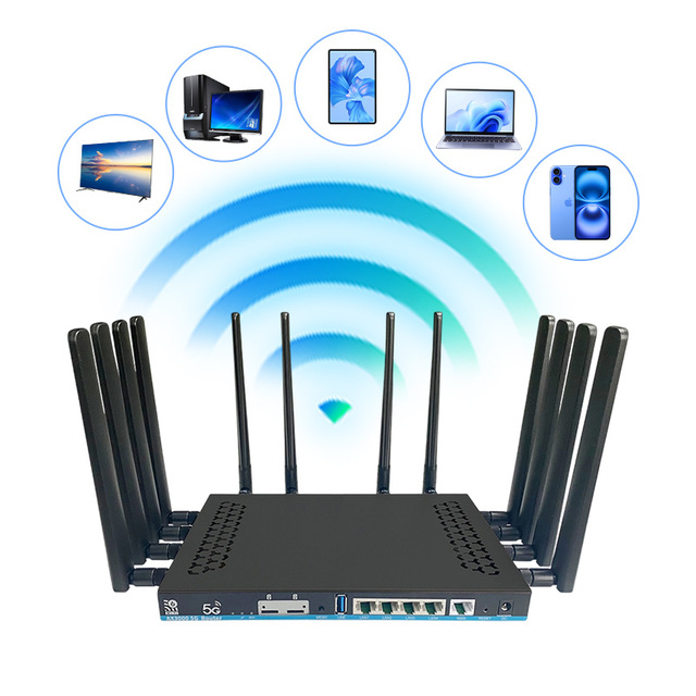 ZBT-Z8102AX-M2-T MT7981B Chipset Wifi6 3000mbps, Support 2.4G and 5G with 5g Router Sim