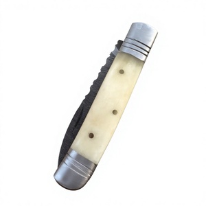 Navaja Plegable de Acero de Damasco con Mango de Madera, Alta Calidad, Multifuncional, Grado Industrial OEM, Garantía de 3 Años, para Minoristas, 59-60HRC - Product Image 1