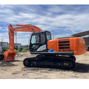Excavadora Usada Hitachi Zx210lc Original de Japón, 21 Toneladas, 90% Nueva, Pocas Horas, Diésel, Hidráulica, Certificación CE, en Venta - Product Image 1