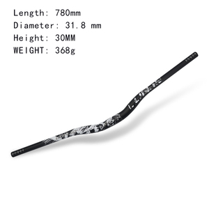 30毫米高燕子形山地车自行车车把31.8x780/720毫米<span class=keywords><strong>MTB</strong></span>自行车零件铝合金6061自行车车把 - Product Image 5
