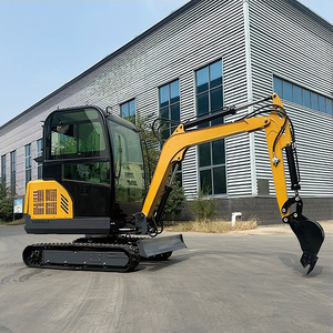 Crawler <strong>type</strong> mini <strong>excavator</strong> with strong power and low fuel consumption, optimized for earthwork excavation in mining operations - Product Image 4