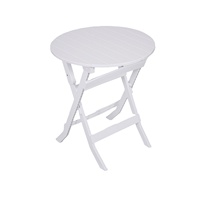 Table pliante portable en plastique pour l'extérieur, mobilier imperméable pour le camping, les pique-niques, le jardin, la plage, les fêtes, pour une utilisation en extérieur dans la cour