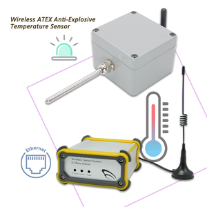 Station de base de transmission de données, moniteur de température ambiante, capteur de température sans fil ATEX anti-explosif - Product Image 4
